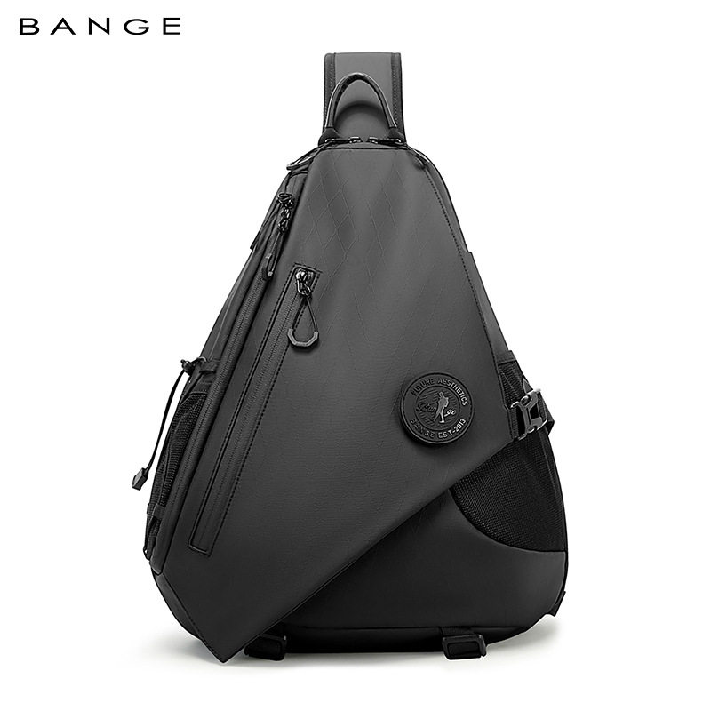 Outdoor large-capacity sports travel chest bag for men multi-functional waterproof 13-inch cycling crossbody bag trendy bow and arrow bag