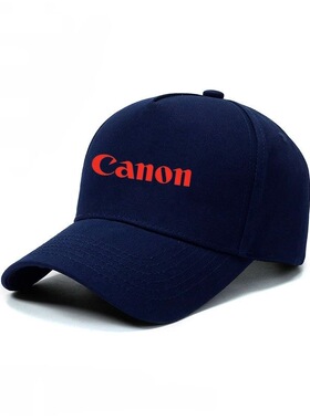 Canon佳能相机摄影师爱好者帽子防晒户外休闲遮阳鸭舌帽棒球帽子