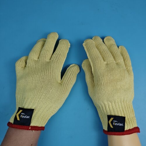 杜邦 Kevlar 防割手套/凯夫拉黄色/防切割保护/1041/KK1012/1051 - 图1