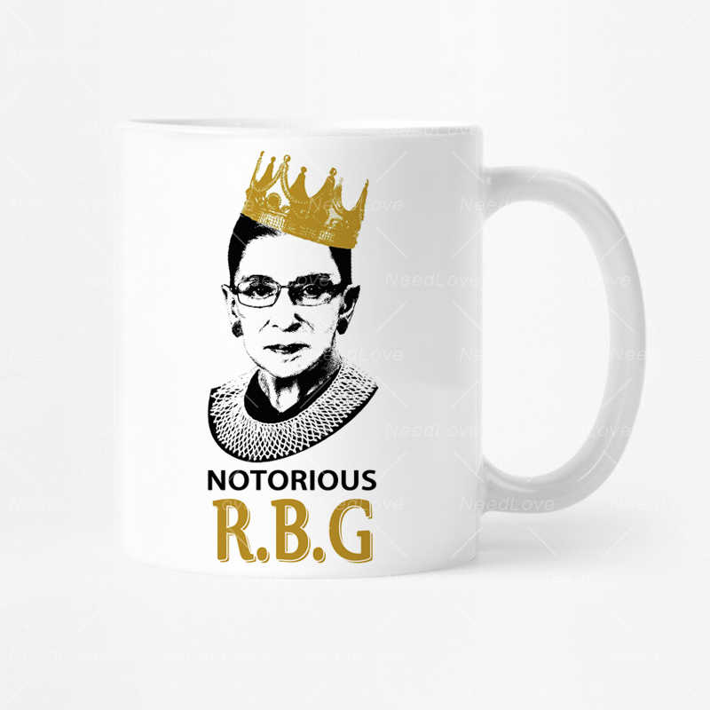 Ruth Bader Ginsburg美国女大法官金斯伯格RBG陶瓷咖啡马克杯子 - 图1