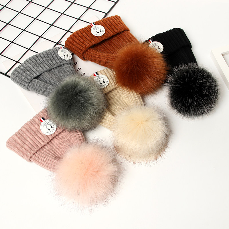 宝宝帽子秋冬男童女童婴儿帽子冬季加绒加厚护耳保暖儿童毛线帽潮,淘宝优惠券,粉丝福利购,淘宝优惠卷