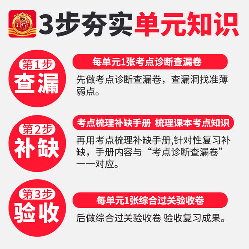 【王朝霞旗舰店】考点梳理时习卷2026秋上册王朝霞试卷小学三四五六年级一二人教版语文数学英语单元检测卷查漏补缺考点不放过 - 图0