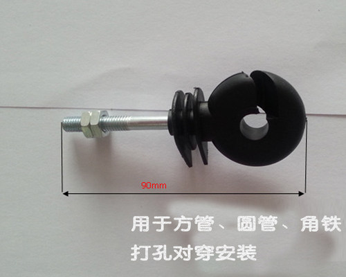 牧场养殖配件自攻绝缘子电子围栏配件平头螺丝绝缘子补线专用配件 - 图2