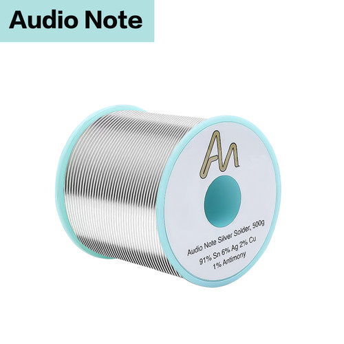 Audio Note含银6%焊锡丝发烧友音响耳机音频DIY无铅环保高温锡线 - 图1