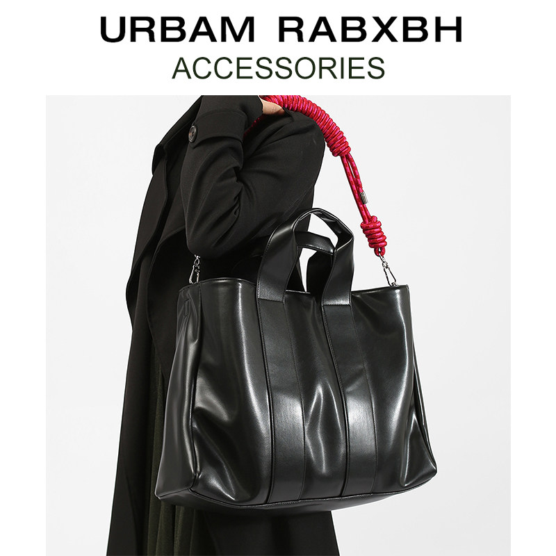 小众设计宽肩带大托特包包女2025新款大容量手提包休闲单肩斜挎包,淘宝优惠券,粉丝福利购,淘宝优惠卷