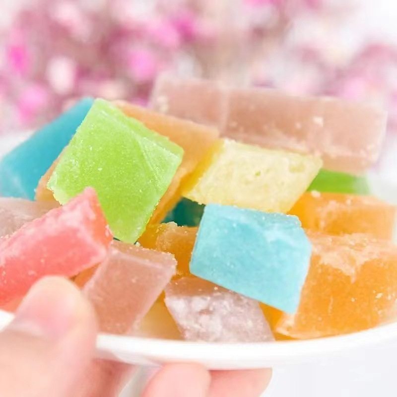 网红琥珀糖心宝石糖手工宝石糖水晶糖咀嚼切片创意钻石糖,淘宝优惠券,粉丝福利购,淘宝优惠卷