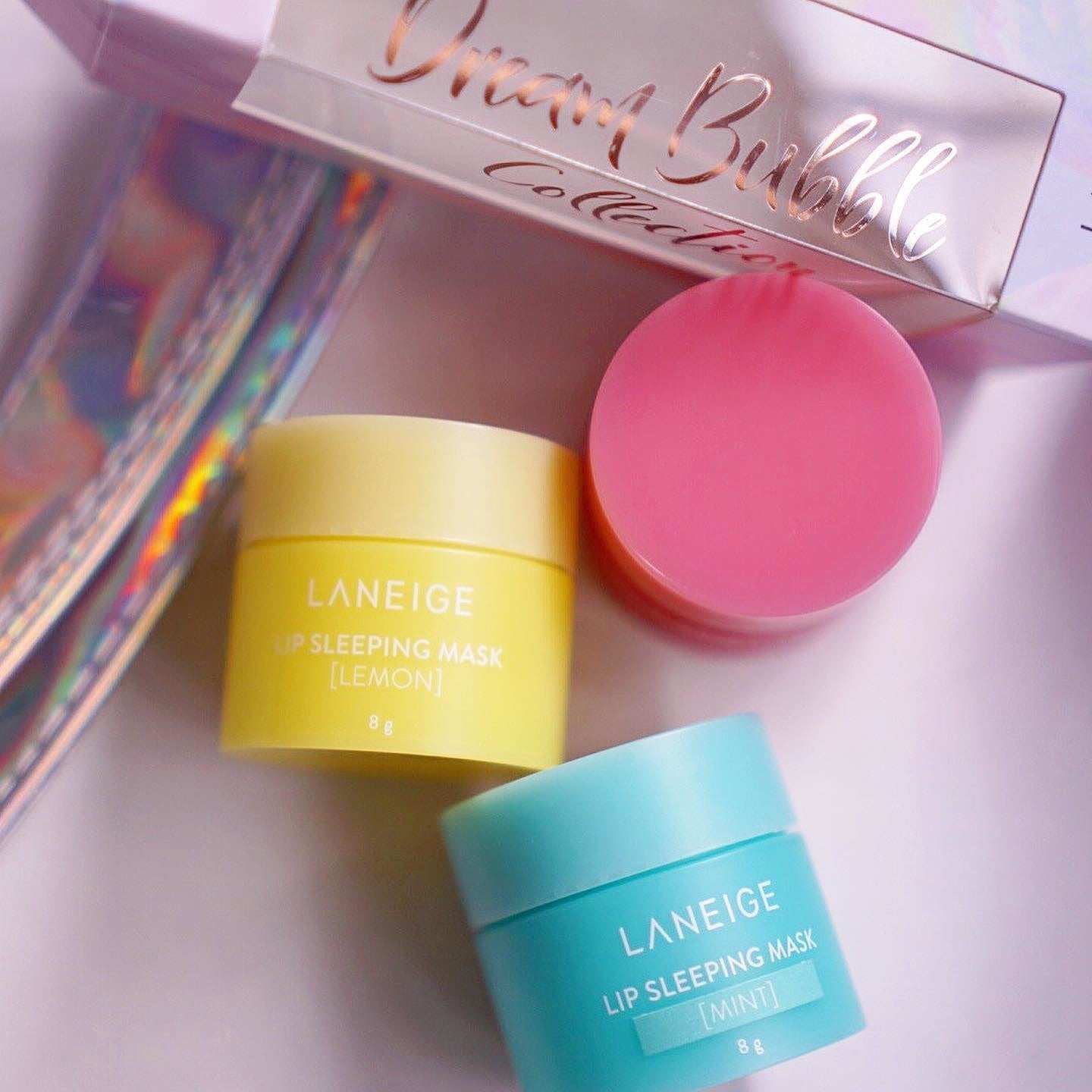 兰芝夜间修护唇膜温和补水保湿礼盒 薇美铺海外乳液/面霜