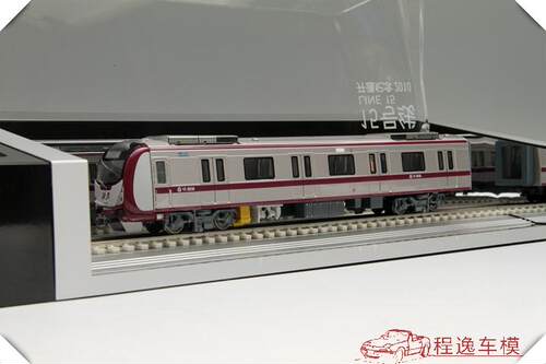 程逸原厂 1:87 北京地铁模型 北京地铁十五号线 15号线 - 图0