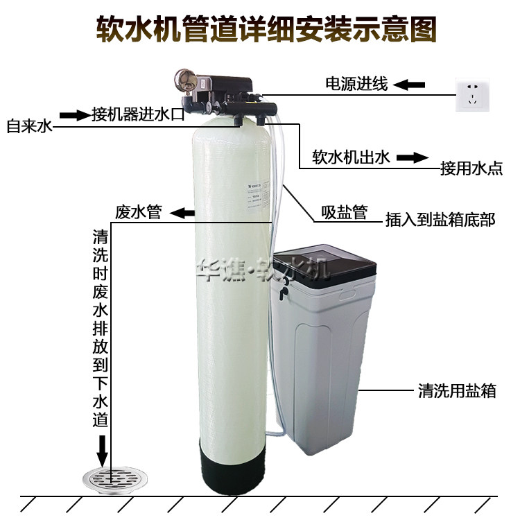 软水机,阿尔诗顿家用软水机,井水地下水工业锅炉软化水设备除水垢