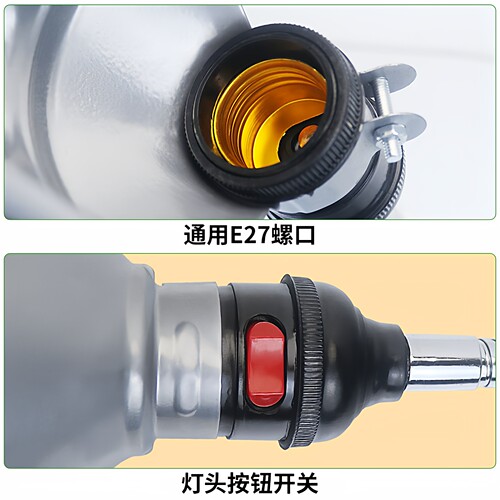 机床工作灯220v数控冲床铣床工业灯罩式车床灯强磁吸铁工作照明灯 - 图2