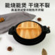 Old-fashioned cast iron pot griddle double-eared flat-bottomed cast iron pot