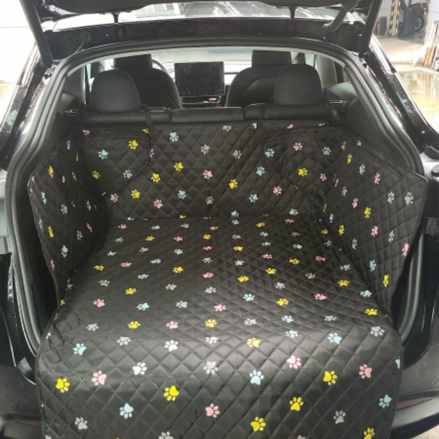 SUV后备箱半包车垫耐抓双层宠物车垫宠物车载垫汽车保护垫子,淘宝优惠券,粉丝福利购,淘宝优惠卷