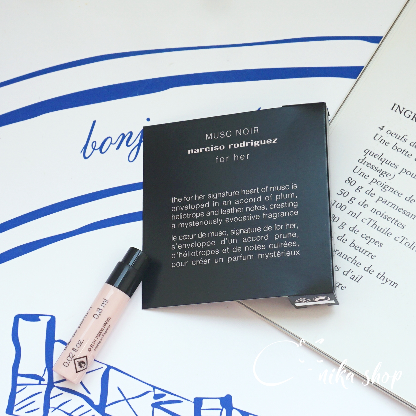 纳西索罗德里格斯Narciso深邃迷情女士香水小样原装试管0.8ml持久 - 图0