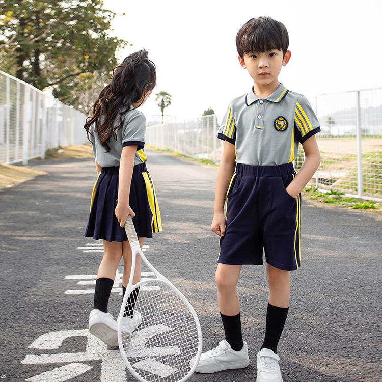 小学生校服春秋装儿童班服夏季中学生运动班服三件套装幼儿园园服