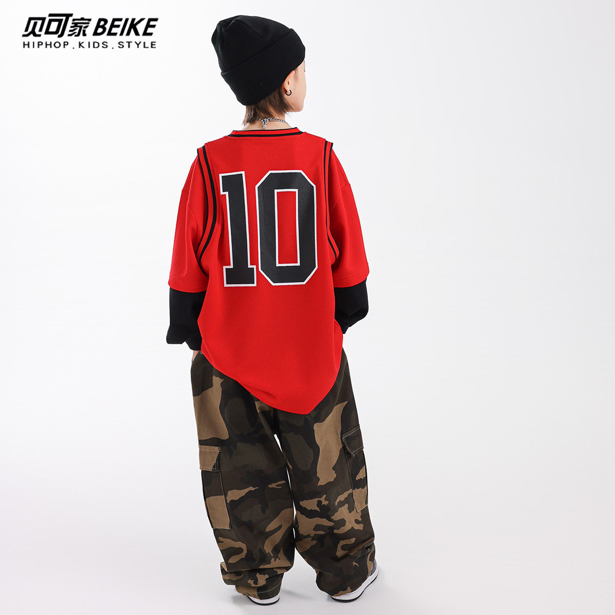 贝可家儿童街舞潮服套装嘻哈风潮牌hiphop少儿街舞服装男童演出服,淘宝优惠券,粉丝福利购,淘宝优惠卷
