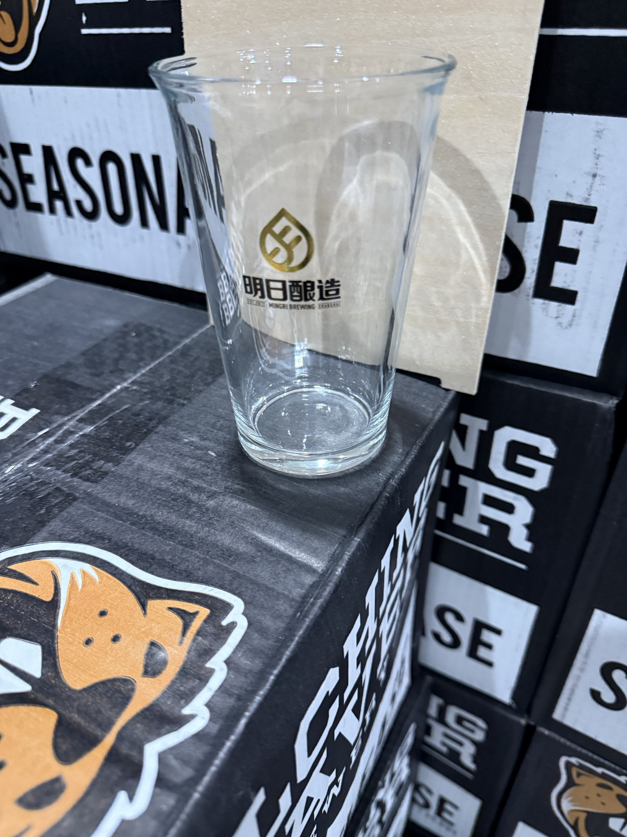 明日酿造啤酒杯玻璃杯啤酒杯学生杯品脱杯容量约400毫升左右,淘宝优惠券,粉丝福利购,淘宝优惠卷