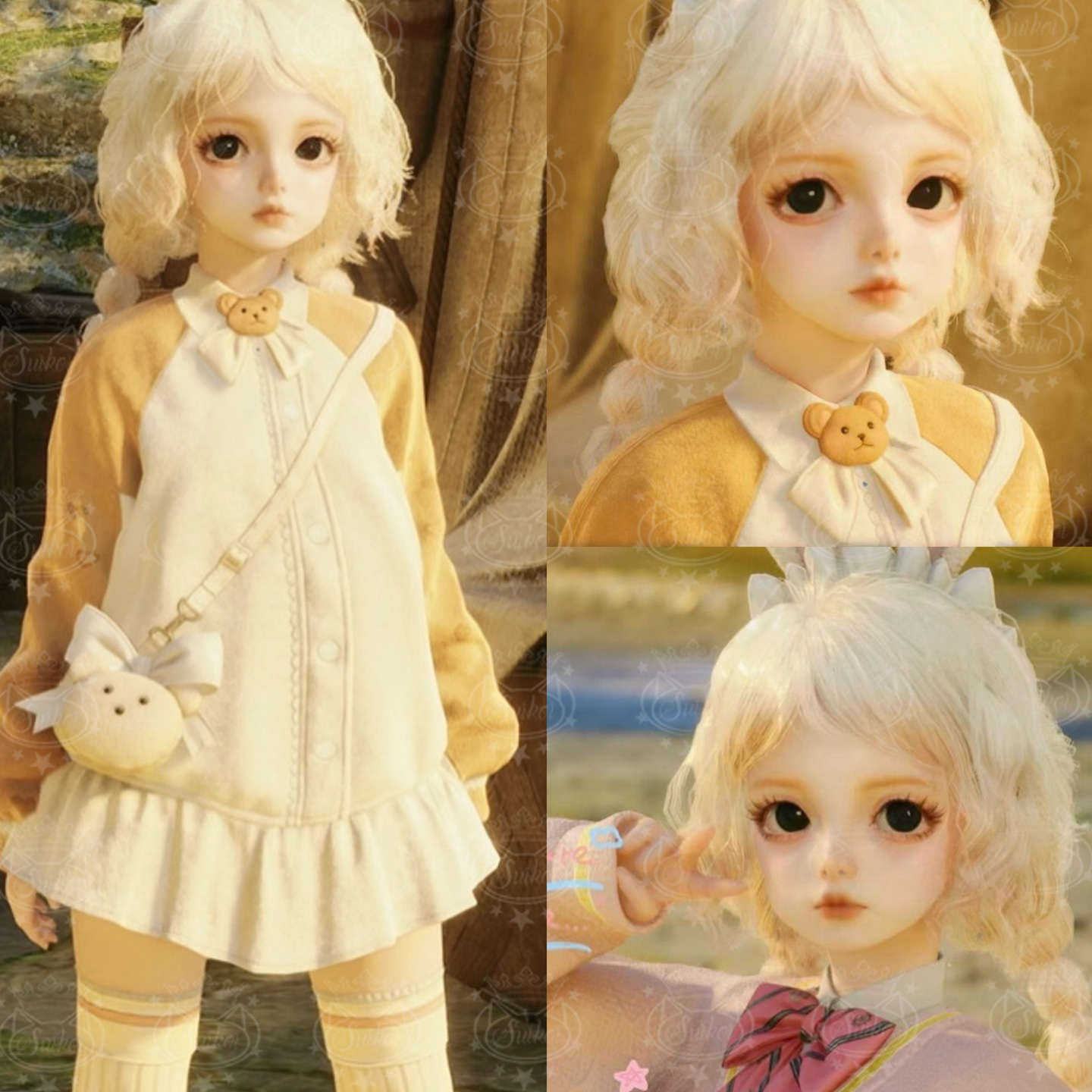 秒发【萝莉合集】永恒之塔2捏脸少女小矮子Aion2天族魔族数据台服 - 图0