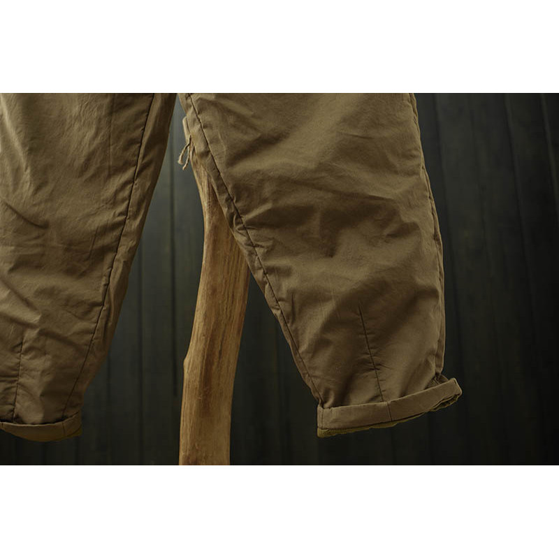 默念简约松紧腰棉麻夹棉保暖哈伦裤女长裤冬款宽松棉裤外穿休闲裤,淘宝优惠券,粉丝福利购,淘宝优惠卷