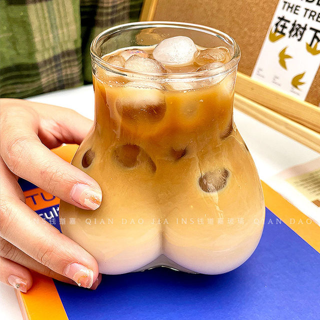 Qian Daojia glass household fresh and heat-resistant cup