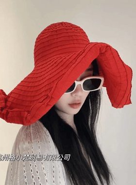 遮阳帽，女，春夏，百搭