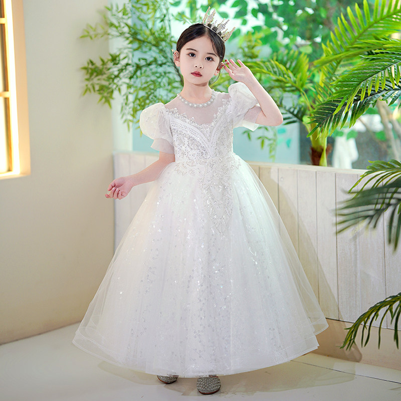 女童夏季公主裙儿童装洋气长裙礼服夏装连衣裙2025新款蓬蓬纱裙子,淘宝优惠券,粉丝福利购,淘宝优惠卷