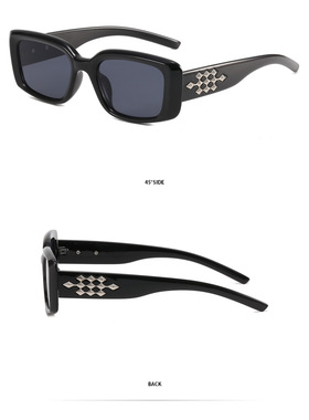 长方形韩版男女太阳镜