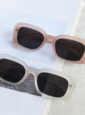 TR90个性时尚潮欧美方形偏光太阳眼镜男女大框显脸小墨镜开车