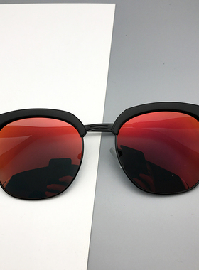 墨镜街拍原宿太阳镜抖音网红同款