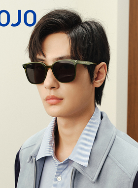 AOJO太阳镜 经典黑超防晒驾驶镜AJ401SJ705百搭方框不挑脸型