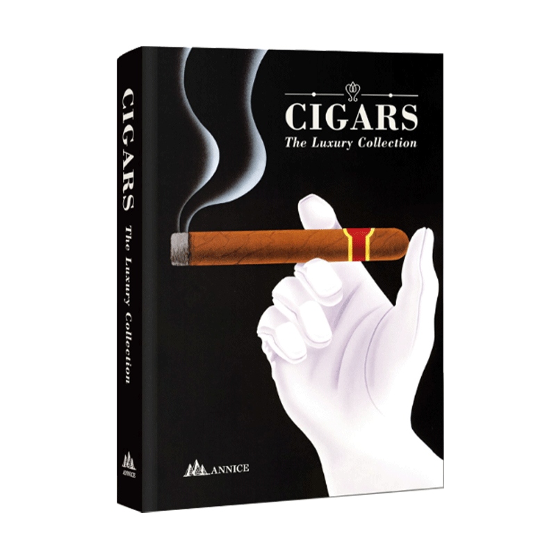 现货包邮 Cigars : The Luxury Collection 雪茄全书画册 世界高端奢侈品图鉴珍藏版全集 雪茄历史文化介绍 英文原版 四款随机发一
