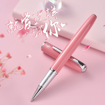 Bikasso Signature Pen Metal Precious Pearl Pen Business Mens Signature Sign HIGH-END BLACK CARBON ROUND BEADS NEUTRAL WATER PEN GIFT COMMEMORATIVE GIFT PRIVATE BOOKING CUSTOM LOGO FREE LETTERING