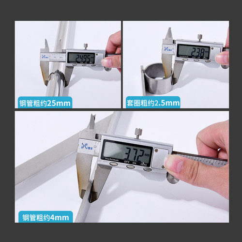 不锈钢阳台固定式支架外墙窗支撑托架侧装三角外伸晾衣架晾杆底座 - 图0