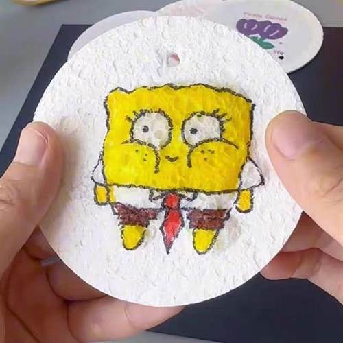 发泡肌理画纸创意绘画儿童手工包简笔工具全套装diy全套捏捏材料 - 图0