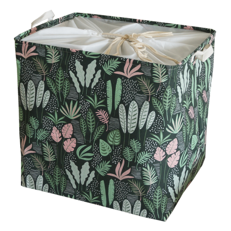 超大号家用可折叠抽绳束口收口衣服被子袋方形脏衣篮收纳箱收纳筐 - 图3