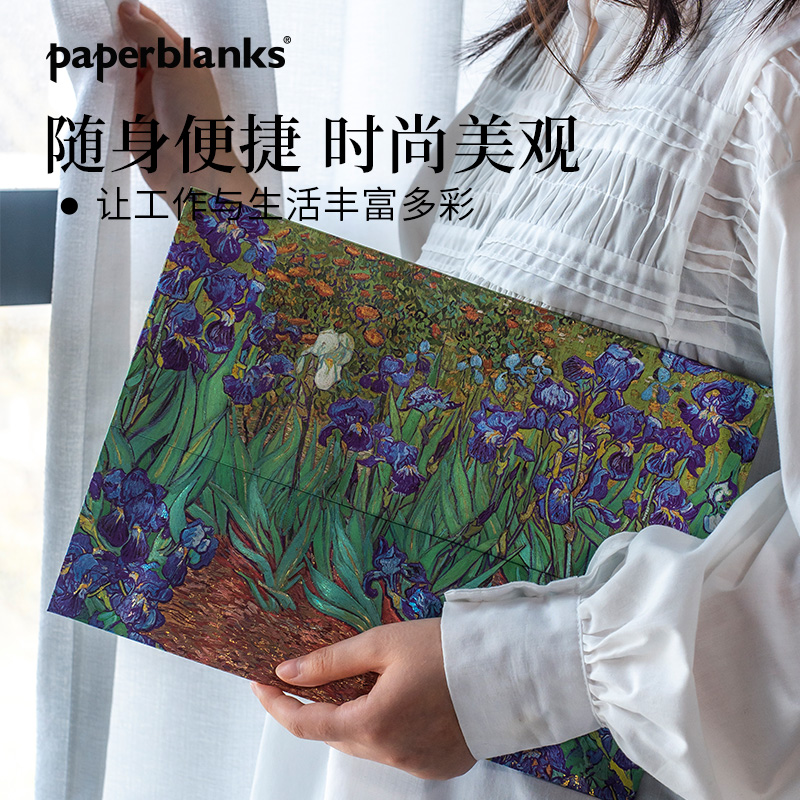 paperblanks佩兰克文件袋收纳袋子高档复古加厚文具文件夹文艺精致商务资料公文袋办公合同票据 - 图2