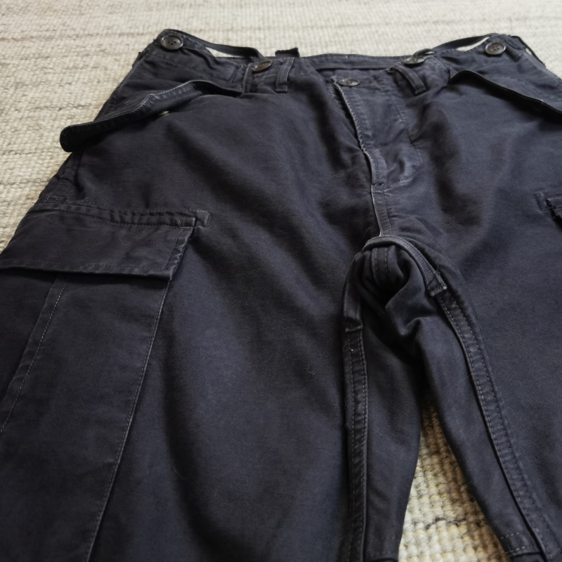 SONOFLOONG复古M65短裤男美式M51中裤水洗做旧多袋工装裤VISVIM潮 - 图0