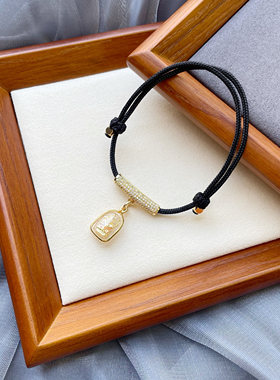 厂价新款泰国微镶钻弯管佛牌链子