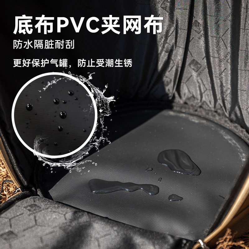 HIKEMAN户外露营液化气罐收纳包大容量野餐煤气瓶加厚防撞保护袋,淘宝优惠券,粉丝福利购,淘宝优惠卷