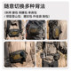 Outdoor mountaineering and hiking multi-functional expansion side waist bag