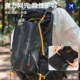HIKEMAN backpack kangaroo compartment expands plug-in sub-bag