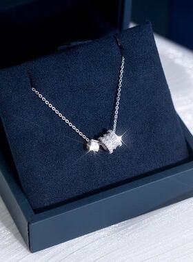 S925纯银转运珠小蛮腰项链女款