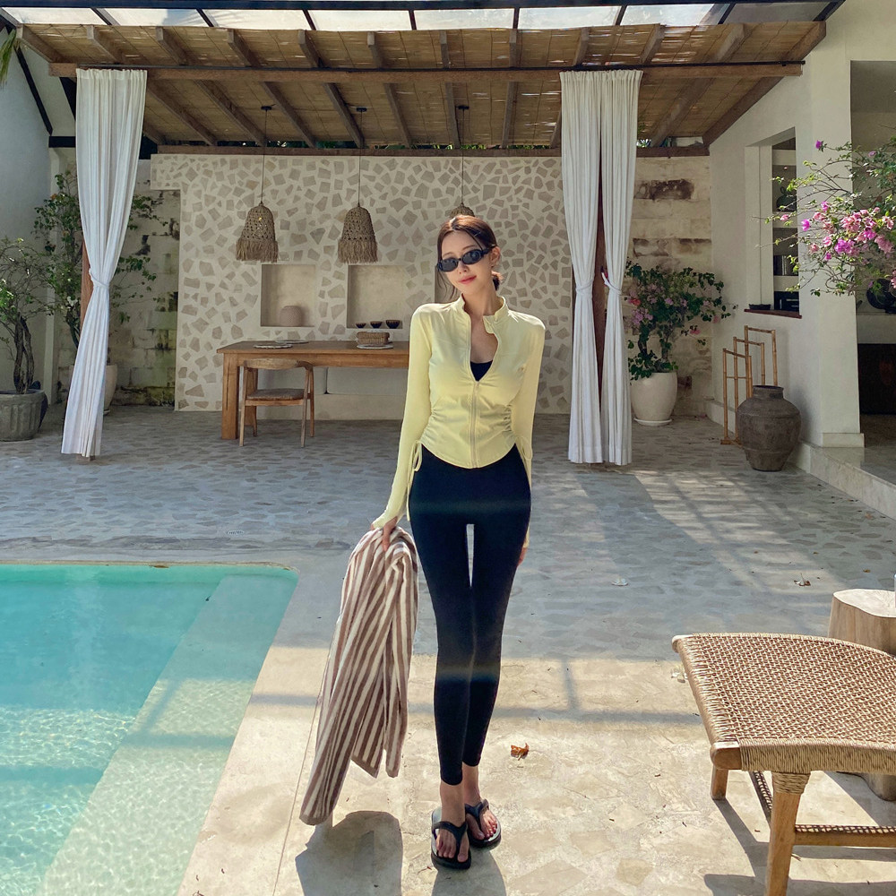 潜水服长袖长裤女分体防晒泳衣冲浪水母服运动瑜伽温泉健身沙滩服,淘宝优惠券,粉丝福利购,淘宝优惠卷