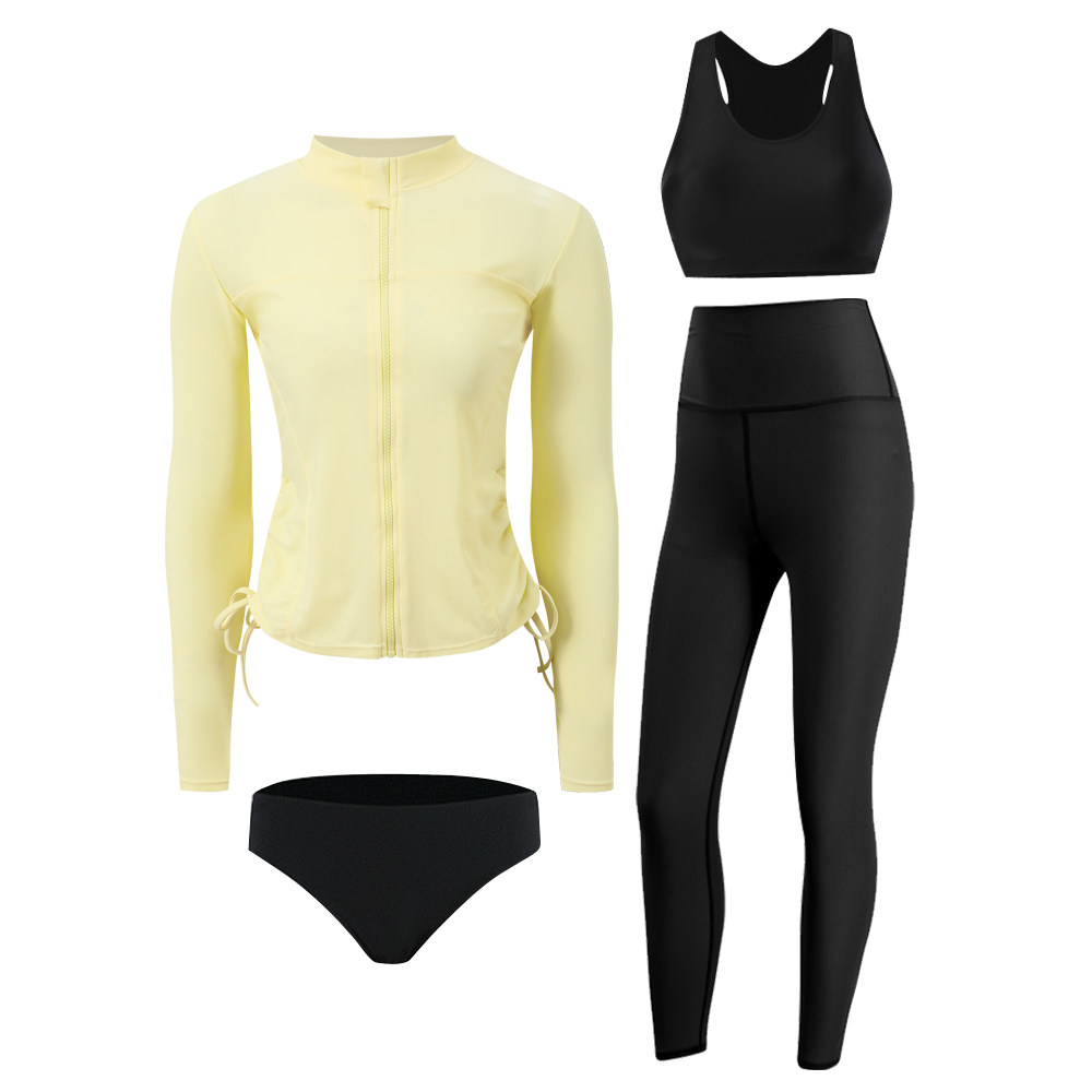 潜水服长袖长裤女分体防晒泳衣冲浪水母服运动瑜伽温泉健身沙滩服,淘宝优惠券,粉丝福利购,淘宝优惠卷