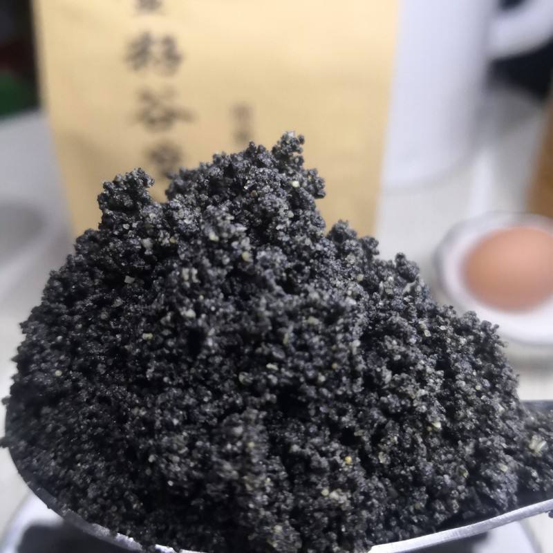 现磨熟黑芝麻粉烘焙商用粉状黑芝麻袋装即食五谷磨坊营养膳食5斤 - 图1