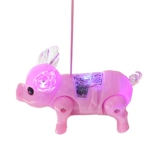 Электрическая мигающая музыкальная игрушка, популярно в интернете, свинья