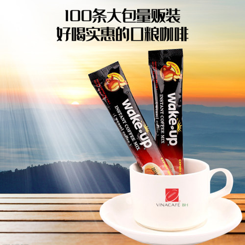 越南原装进口威拿猫屎味咖啡速溶三合一特浓提神冲饮coffee100条-图1