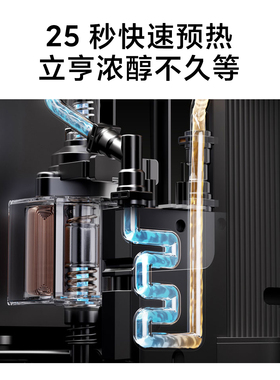 米家胶囊咖啡机S1礼盒装小型台式