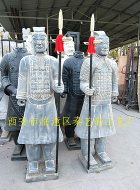 兵马俑工厂自营165cm文官俑多种颜色款式可选家居酒店园林摆设