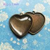 Набор материалов ручной работы, стеклянный ретро металлический аксессуар для сумки, «сделай сам», с драгоценным камнем