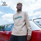 Утепленная демисезонная утепленная толстовка, комплект, лонгслив, спортивный костюм, куртка, свободный крой, в американском стиле